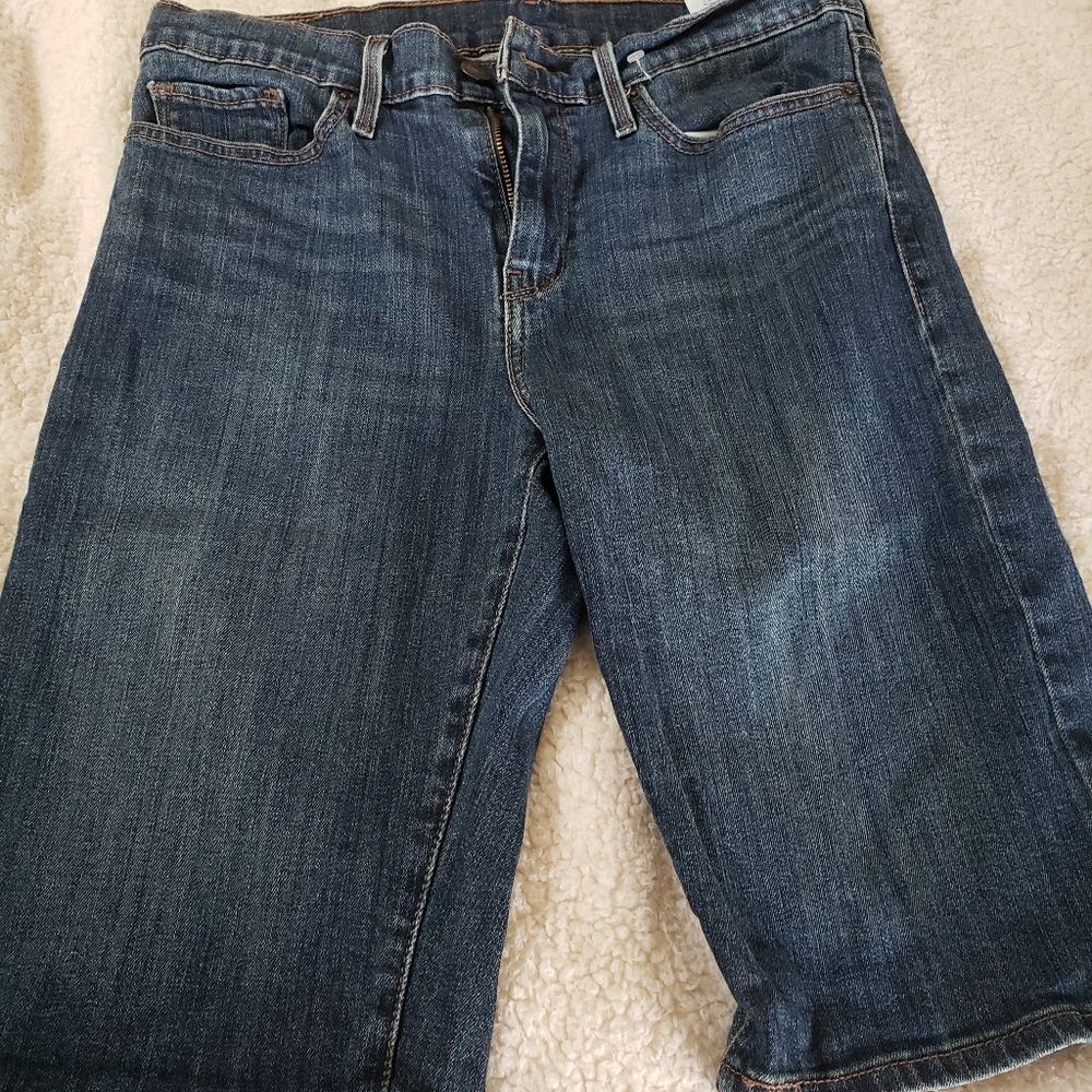 Levi's jean long shorts